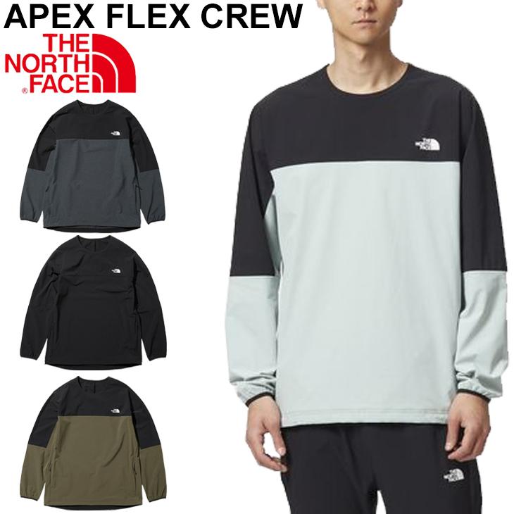 ピステ風シャツ ソフトシェル メンズ The North Face ノースフェイス エイペックスフレックスクルー トレーニング