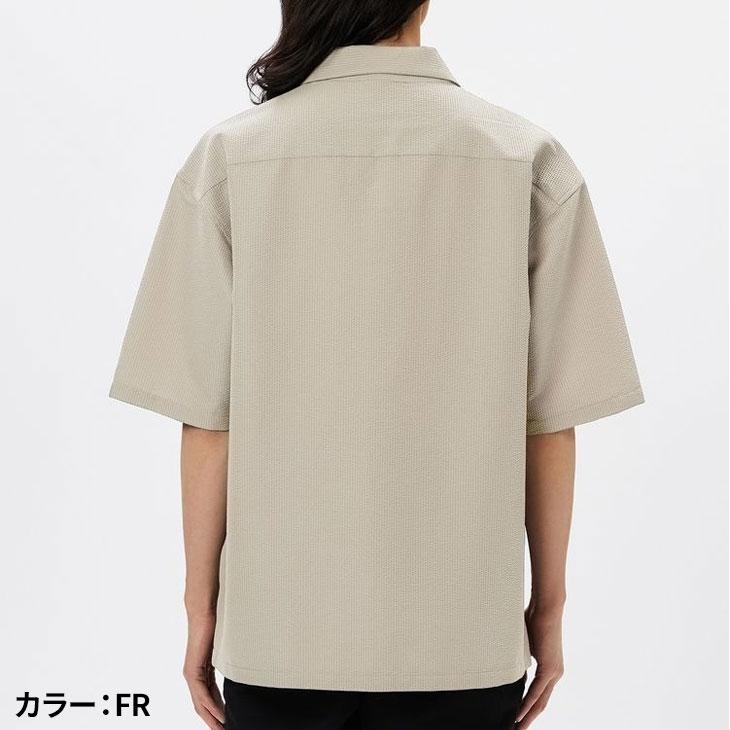 ザ・ノース・フェイス メンズ アウトドア 半袖シャツ Ｍサイズ THE NORTH FACE（ザ ノースフェイス） 半袖 開襟シャツ メンズ シア
