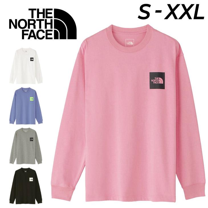 STONE  ピンク 長袖　ロンT THE NORTH FACE（ザ ノースフェイス） 長袖 Tシャツ メンズ ロゴT UV