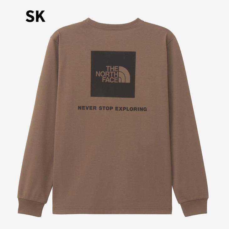 ノースフェイス ロンT 長袖 Tシャツ 刺繍 黒 海外XL 日本XXL相当 SD THE NORTH FACE ザ・ノース・フェイス メンズ ロングスリーブ