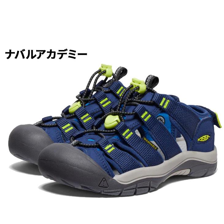 キーン ジュニア サンダル 水陸両用 20-23.5cm KEEN NEWPORT BOUNDLESS ウォーターサンダル キッズサンダル 子ども用 ニューポート バウンドレス /NWPT-BNDLESJの画像
