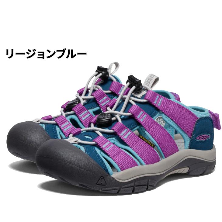 キーン ジュニア サンダル 水陸両用 20-23.5cm KEEN NEWPORT BOUNDLESS ウォーターサンダル キッズサンダル 子ども用 ニューポート バウンドレス /NWPT-BNDLESJの画像