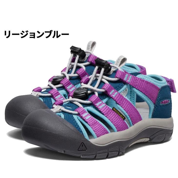 キーン  サンダル 水陸両用 17-19.5cm KEEN NEWPORT BOUNDLESS ウォーターサンダル ジュニアサンダル 子ども用 ニューポート バウンドレス 靴 /NWPT-BNDLESKの画像