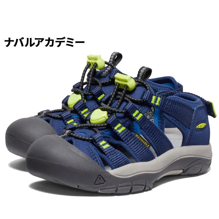 キーン  サンダル 水陸両用 17-19.5cm KEEN NEWPORT BOUNDLESS ウォーターサンダル ジュニアサンダル 子ども用 ニューポート バウンドレス 靴 /NWPT-BNDLESKの画像