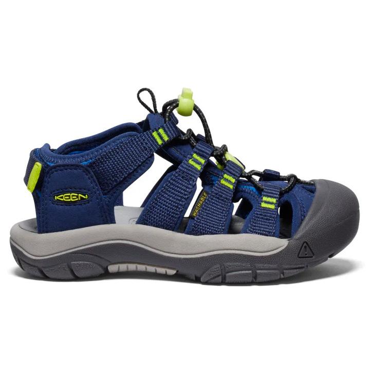 キーン  サンダル 水陸両用 17-19.5cm KEEN NEWPORT BOUNDLESS ウォーターサンダル ジュニアサンダル 子ども用 ニューポート バウンドレス 靴 /NWPT-BNDLESKの画像