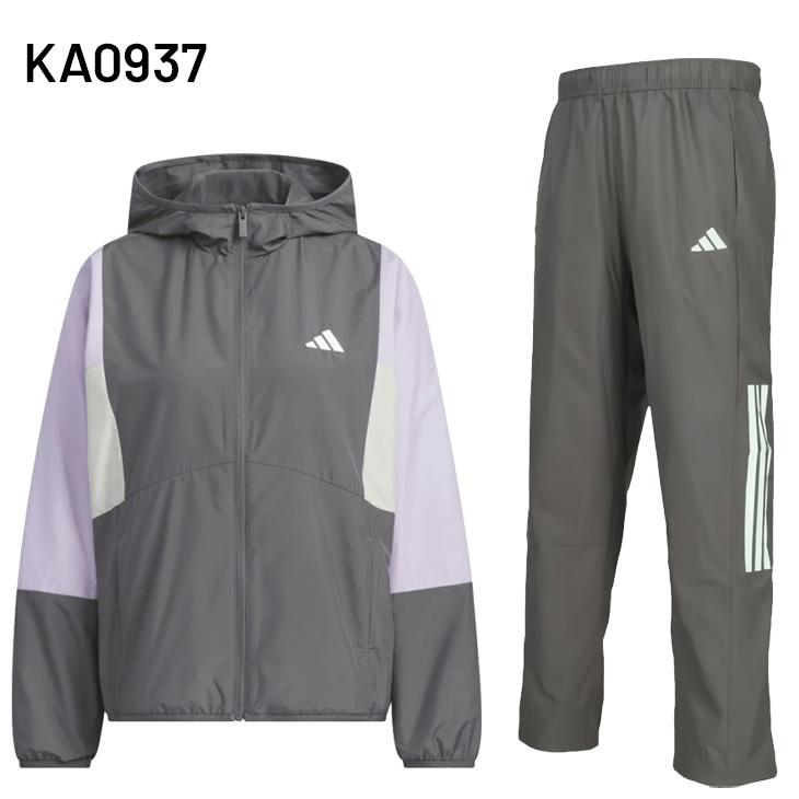 極美品アディダス3点セットアップМレディースウィンドブレーカーパンツベスト adidas アディダス ウィンドブレーカー 上下 レディース W TEAM