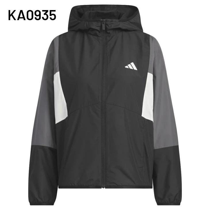 adidas ウィンドブレーカー ブラック　レディース　Mサイズ adidas アディダス レディース ウインドジャケット