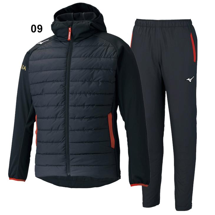 MIZUNO（ミズノ） 中綿ジャケット 中綿パンツ 上下セット メンズ