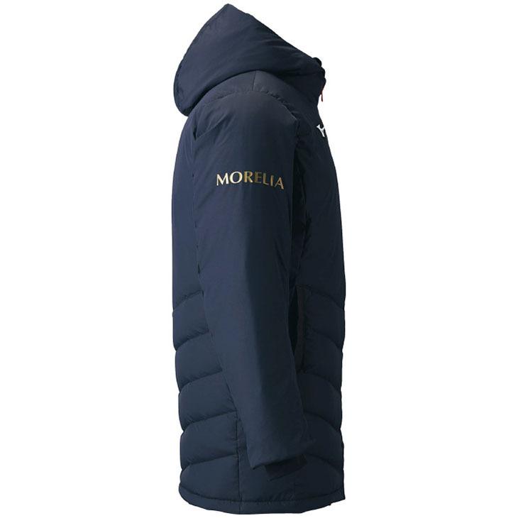 ミズノMIZUNO サッカー モレリア ダウン ハーフコート ＸＬ サッカー,サッカーウェア・フットサルウェア,アウター（ジャージ・防寒
