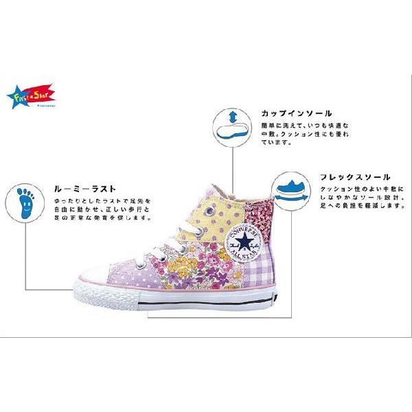 キッズシューズ Converse コンバース 子供靴 キッズスニーカー コンバース チャイルド オールスター ペールピース ｒｚ ｈｉ ドット 花柄 チェック Palepiece Rzhi World Wide Market 通販 Yahoo ショッピング