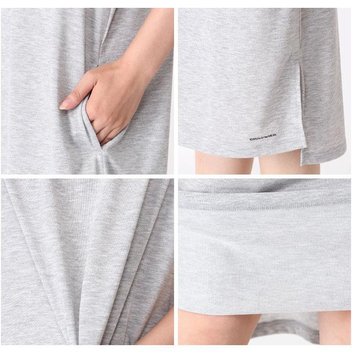 Columbia（コロンビア） ワンピース 半袖 Tシャツワンピ レディース
