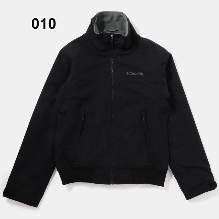 Columbia ロマビスタジャケット　黒　裏地フリース　コロンビア L Columbia ジャケット 裏フリース メンズ アウター/コロンビア