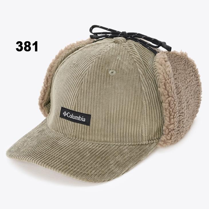 Columbia（コロンビア） 帽子 耳当て付き コーデュロイキャップ メンズ