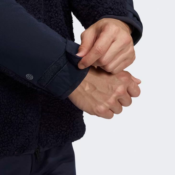 adidas（アディダス） ボアジャケット 裏起毛 メンズ ゴルフジャケット