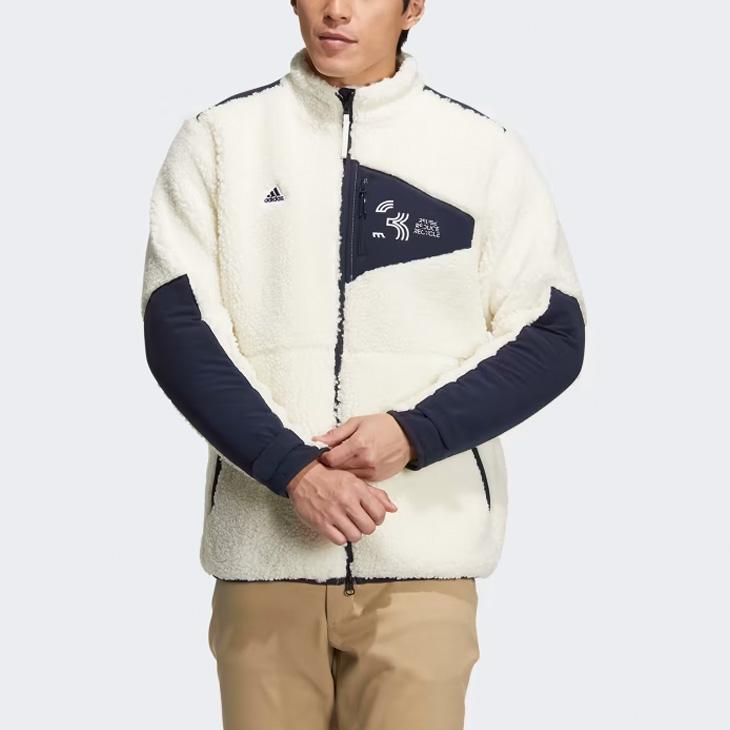 adidas アディダス ボアジャケット 裏起毛 メンズ ゴルフ adidas アディダス ボアジャケット 裏起毛 メンズ ゴルフ