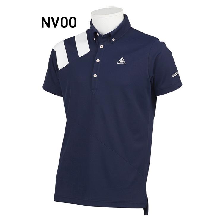 18 Off メンズウエア Sale メール便ok ルコック メンズ ゴルフウェア 半袖 ポロシャツ ゴルフウェア メンズ ルコックスポルティフ Le Coq Golf スポーツウェア ボタンダウン Uvカット 吸汗速乾 男性 おしゃれ 春夏 Qgmqja00 Www Threeriversofs Com