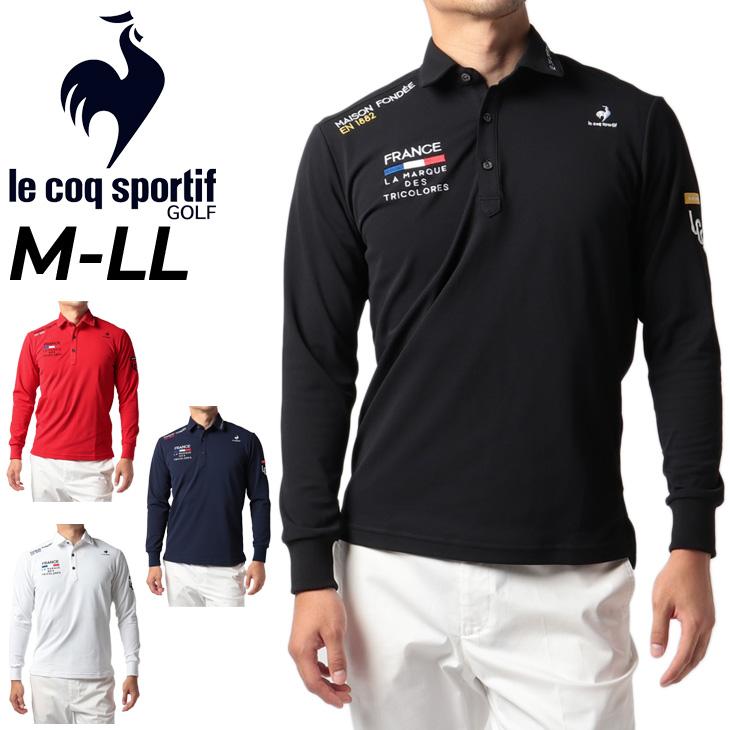 le coq sportif ルコックゴルフ メンズ 長袖 ポロシャツ/le golf