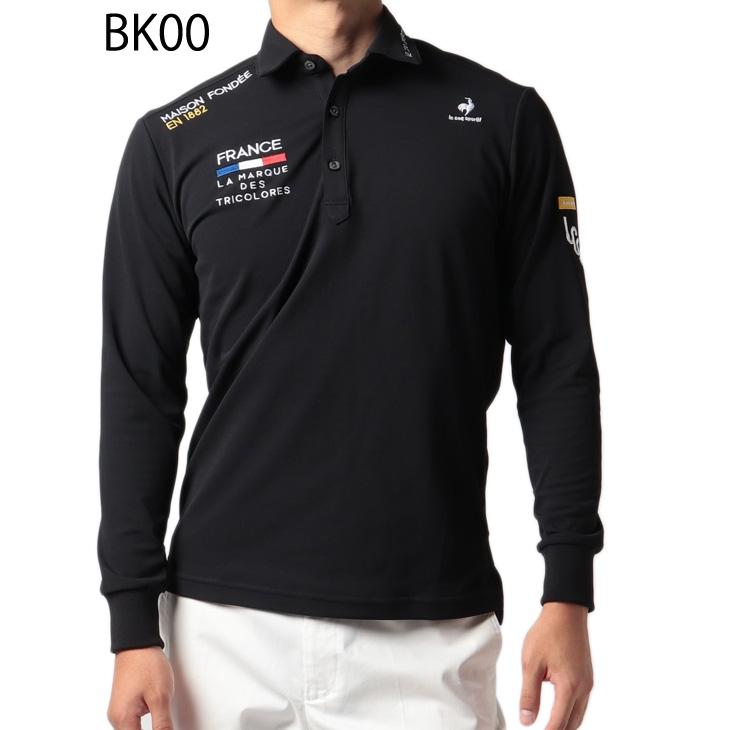 le coq sportif ルコックゴルフ メンズ 長袖 ポロシャツ/le golf