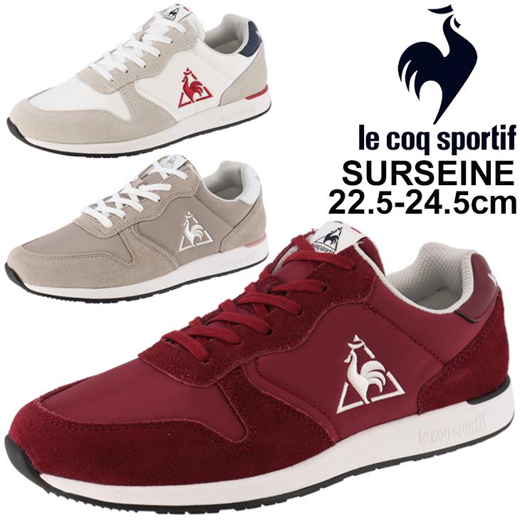 スニーカー レディース シューズ Le Coq Sportif ルコック シュルセーヌ ローカット 女性 靴 スポーティ カジュアル 婦人靴 運動靴 くつ Surseine Ql1sjc01 Ql1sjc01 World Wide Market 通販 Yahoo ショッピング