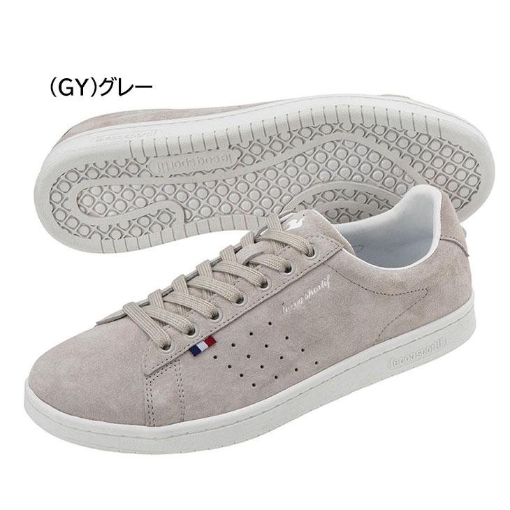 ルコック スニーカー レディースシューズ 2E相当 le coq sportif ラ ローラン LE 天然皮革 レザー ローカット コートシューズ 女性用 靴 /QL1WJC50｜w-w-m｜02