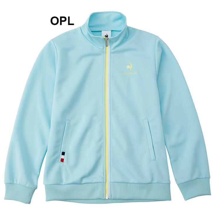 ジュニア ジャージ ガールズ アウター キッズ 女の子/le coq sportif ルコック ウォームアップジャケット/子供服 130-150cm スポーツウェア 部活 /QMJSJF01｜w-w-m｜04