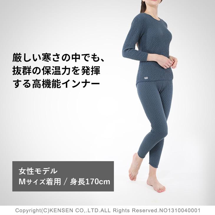 ひだまり チョモランマ 婦人 長袖丸首インナー ブランド レディース