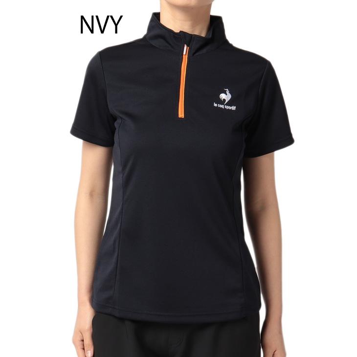 le coq sport  ルコック　レディース半袖ジャージ le coq sportif ルコック ハーフジップ 半袖シャツ レディース