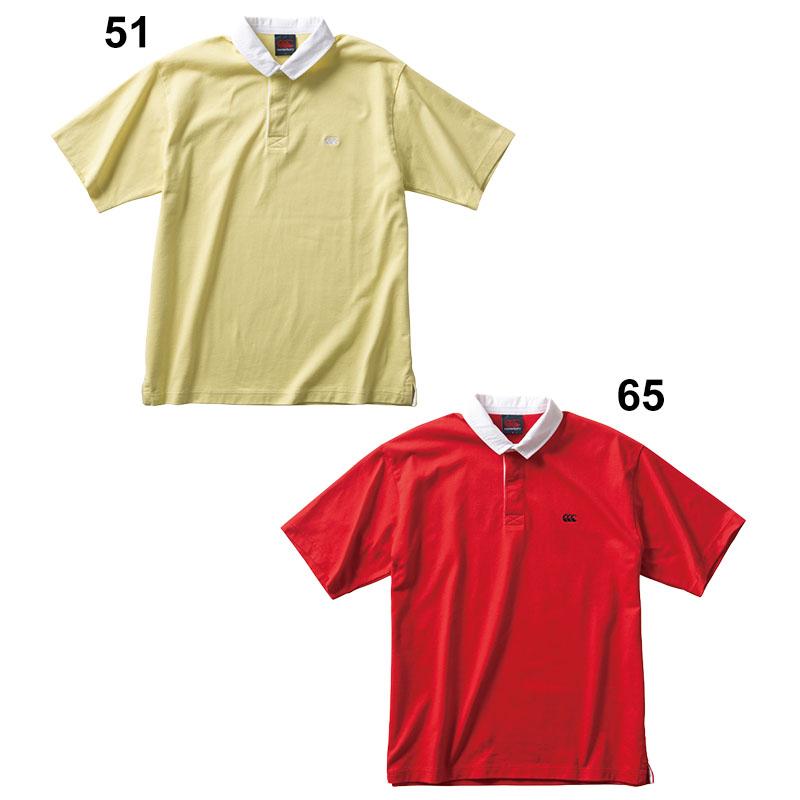ラガーシャツ 半袖 ポロシャツ メンズ レディース canterbury