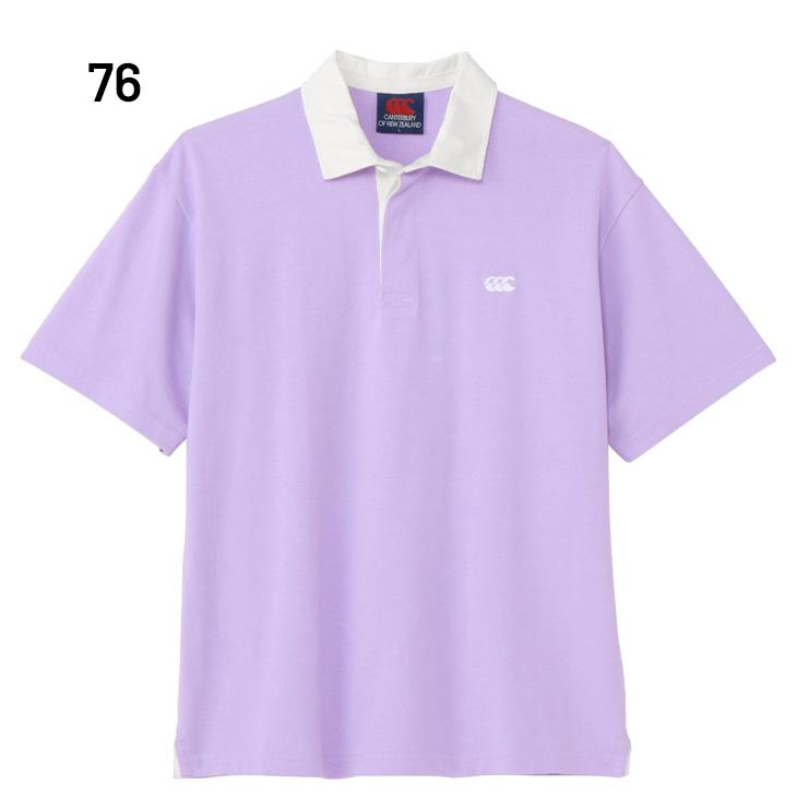 カンタベリー（Canterbury） ラガーシャツ 半袖 メンズ レディース