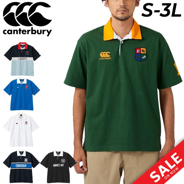カンタベリー ラガーシャツ 半袖 メンズ canterbury ラグビー カンタベリー ラガーシャツ 半袖 メンズ canterbury ラグビー