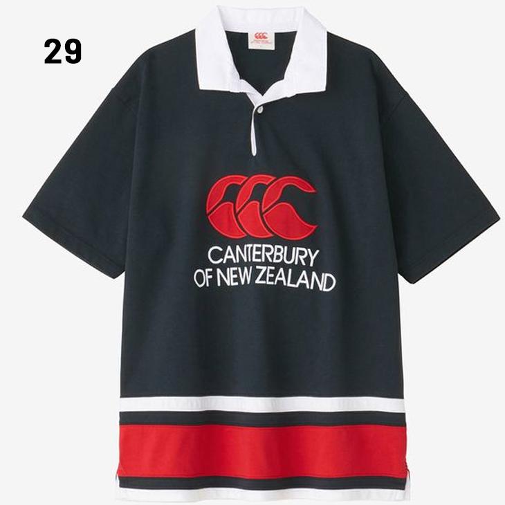 カンタベリー 半袖 ラガーシャツ メンズ レディース canterbury スペクテーター ラグビージャージ ユニセックス ラガースタイル カジュアルシャツ /RA34106｜w-w-m｜04