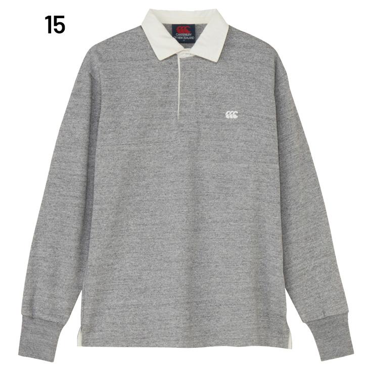 カンタベリー ラガーシャツ 長袖 メンズ レディース canterbury L/S