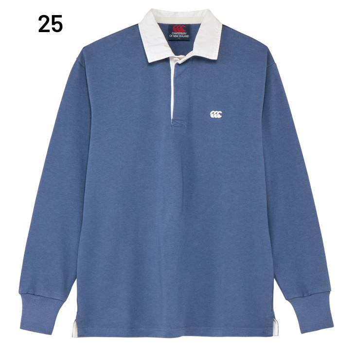 カンタベリー ラガーシャツ 長袖 メンズ レディース canterbury L/S
