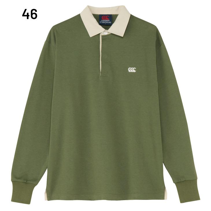 カンタベリー ラガーシャツ 長袖 メンズ レディース canterbury L/S