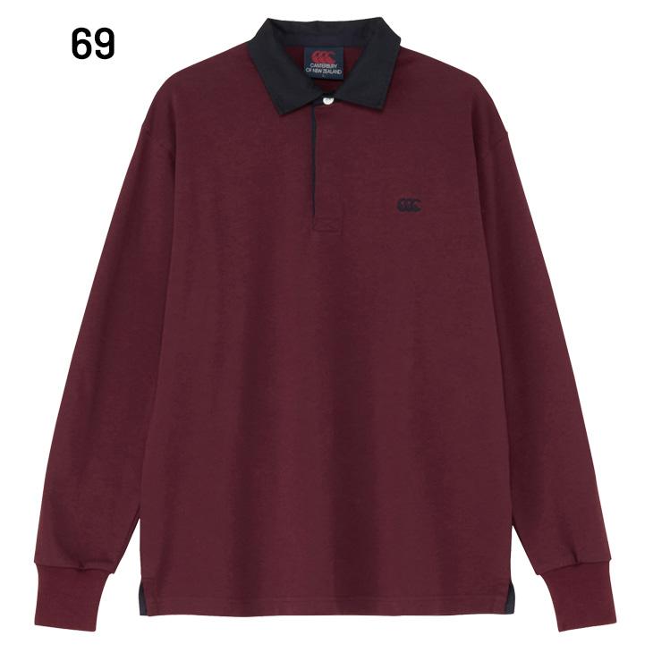 カンタベリー ラガーシャツ 長袖 メンズ レディース canterbury L/S