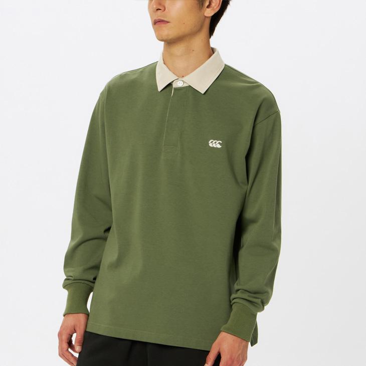 カンタベリー ラガーシャツ 長袖 メンズ レディース canterbury L/S