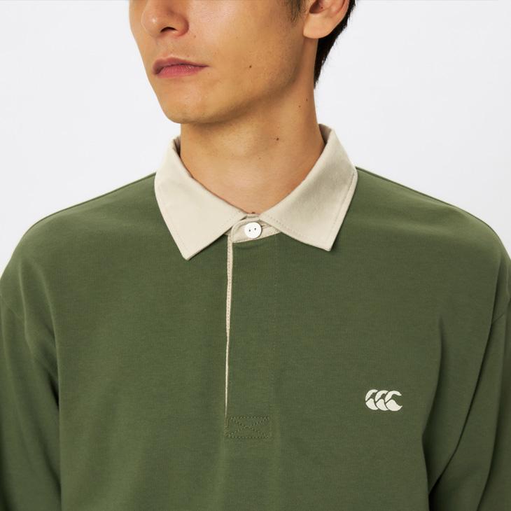 カンタベリー ラガーシャツ 長袖 メンズ レディース canterbury L/S