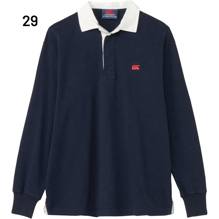 カンタベリー ラガーシャツ 長袖 メンズ レディース canterbury カンタベリー ラガーシャツ 長袖 メンズ レディース canterbury