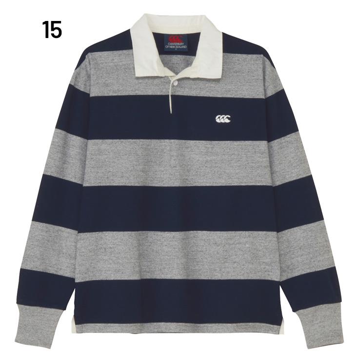 カンタベリー ラガーシャツ 長袖 メンズ レディース canterbury L/S 4