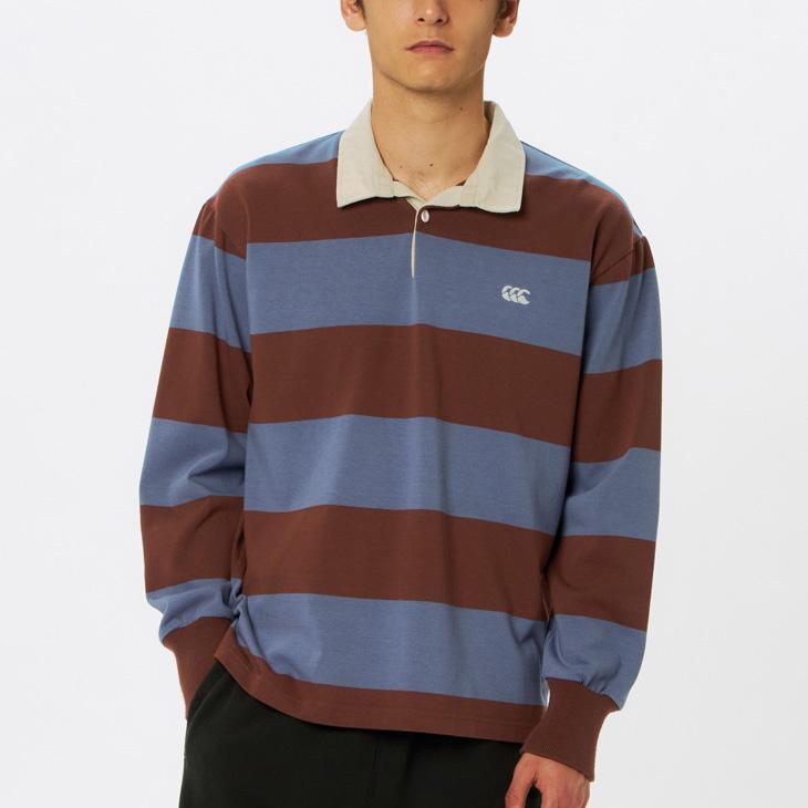 カンタベリー ラガーシャツ 長袖 メンズ レディース canterbury L/S 4