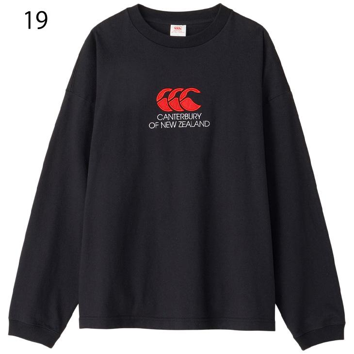 canterbury カンタベリー 日本代表 ラガーシャツ XL 黒 企業ロゴ カンタベリー（Canterbury） 長袖 Tシャツ メンズ ヘビークルーティー