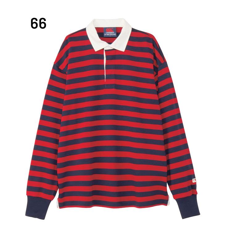 カンタベリー（Canterbury） ラガーシャツ 長袖 メンズ ユニセックス