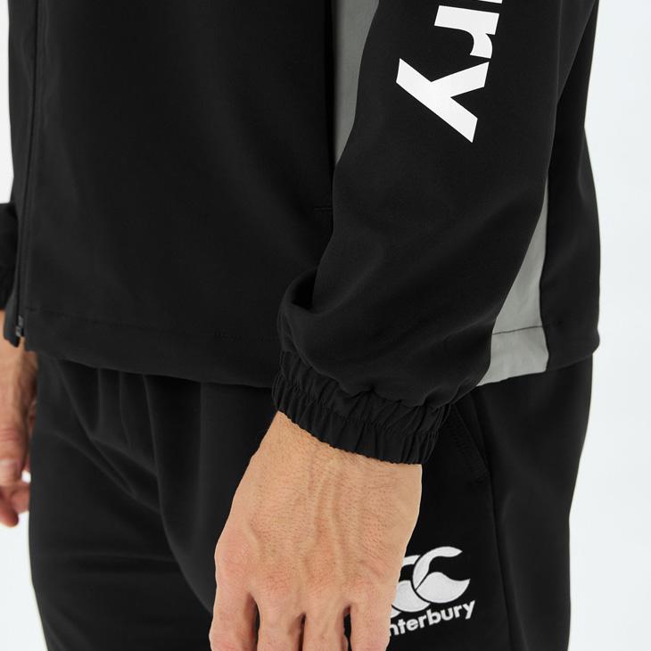 カンタベリー プラクティス ジャケット メンズ Canterbury 長袖 ジャージ ラグビーウェア スポーツウェア はっ水 ストレッチ アウター 練習着 男性 /RG725011