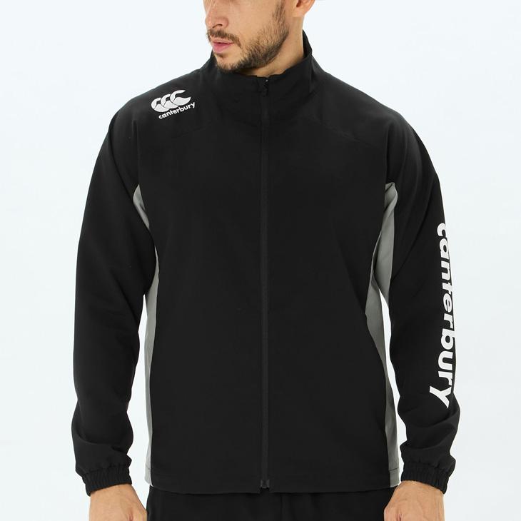 カンタベリー プラクティス ジャケット メンズ Canterbury 長袖 ジャージ ラグビーウェア スポーツウェア はっ水 ストレッチ アウター 練習着 男性 /RG725011