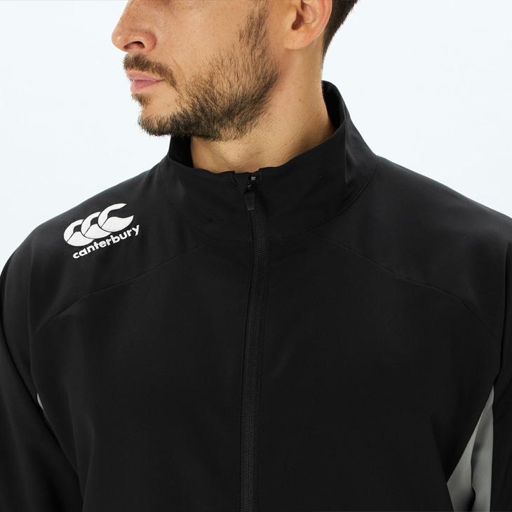 カンタベリー プラクティス ジャケット メンズ Canterbury 長袖 ジャージ ラグビーウェア スポーツウェア はっ水 ストレッチ アウター 練習着 男性 /RG725011