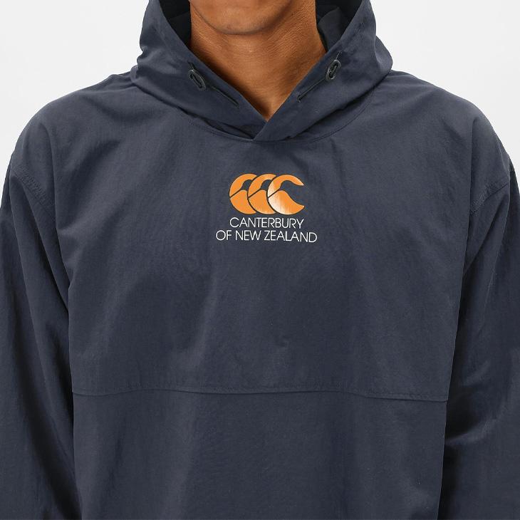 【新品】カンタベリー　アノラックフーディ パーカー アウター 新古品 カンタベリー（Canterbury） アノラックジャケット メンズ ウィンド