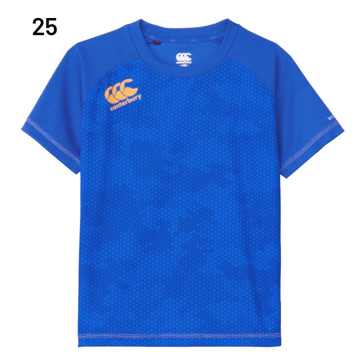 キッズ カンタベリー 半袖 Tシャツ canterbury ジュニア トレーニング
