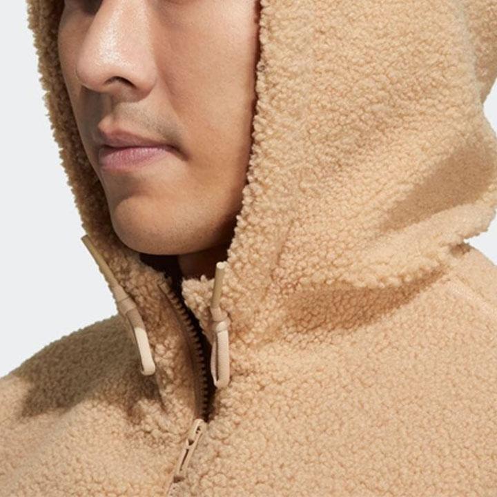 adidas（アディダス） パーカー ボアジャケット パーカー メンズ