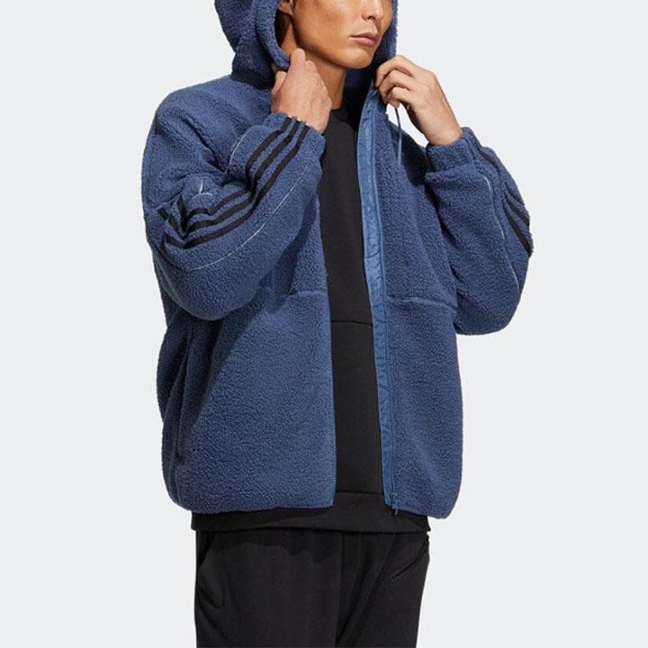 adidas（アディダス） パーカー ボアジャケット パーカー メンズ