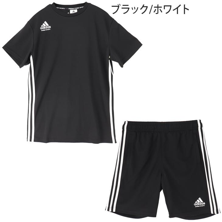 アディダス 上下セット シングルジャージー 半袖シャツ ハーフパンツ 背面ロゴ アディダス 上下セット シングルジャージー 半袖シャツ ハーフ